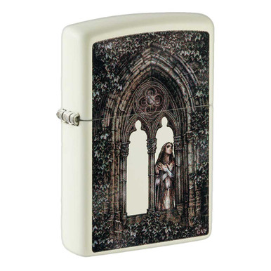 Victoria Frances Gothic Glow in the Dark Zippo Lighter