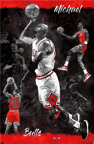 Jordan Michael Jordan グラフィックジャケット Michael Jordan paper print 18x12 Original art made by Xilberto | eBay