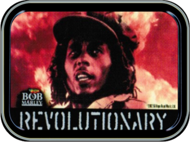 ボブマーリ　缶ケース Bob Marley - Revolutionary Stash Tin Storage Container 4.37