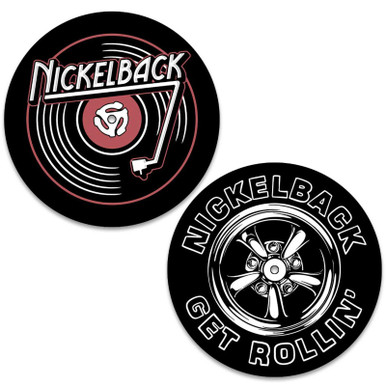 NAGMATIC レコード　12inch Nickelback - Get Rollin' Slipmat (2pc set) - 12” - Blacklight.com