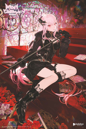 ホロライブ 森カリオペ　Mori Calliope 未使用ポスター2点セット hololive English - Mori Calliope Poster - 24