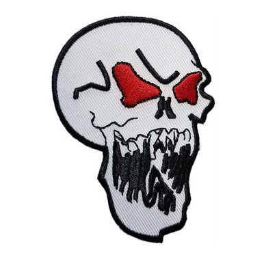 トップス unknown asymmetry cutsew skull patch pattern-skull-patch-p7506-19-