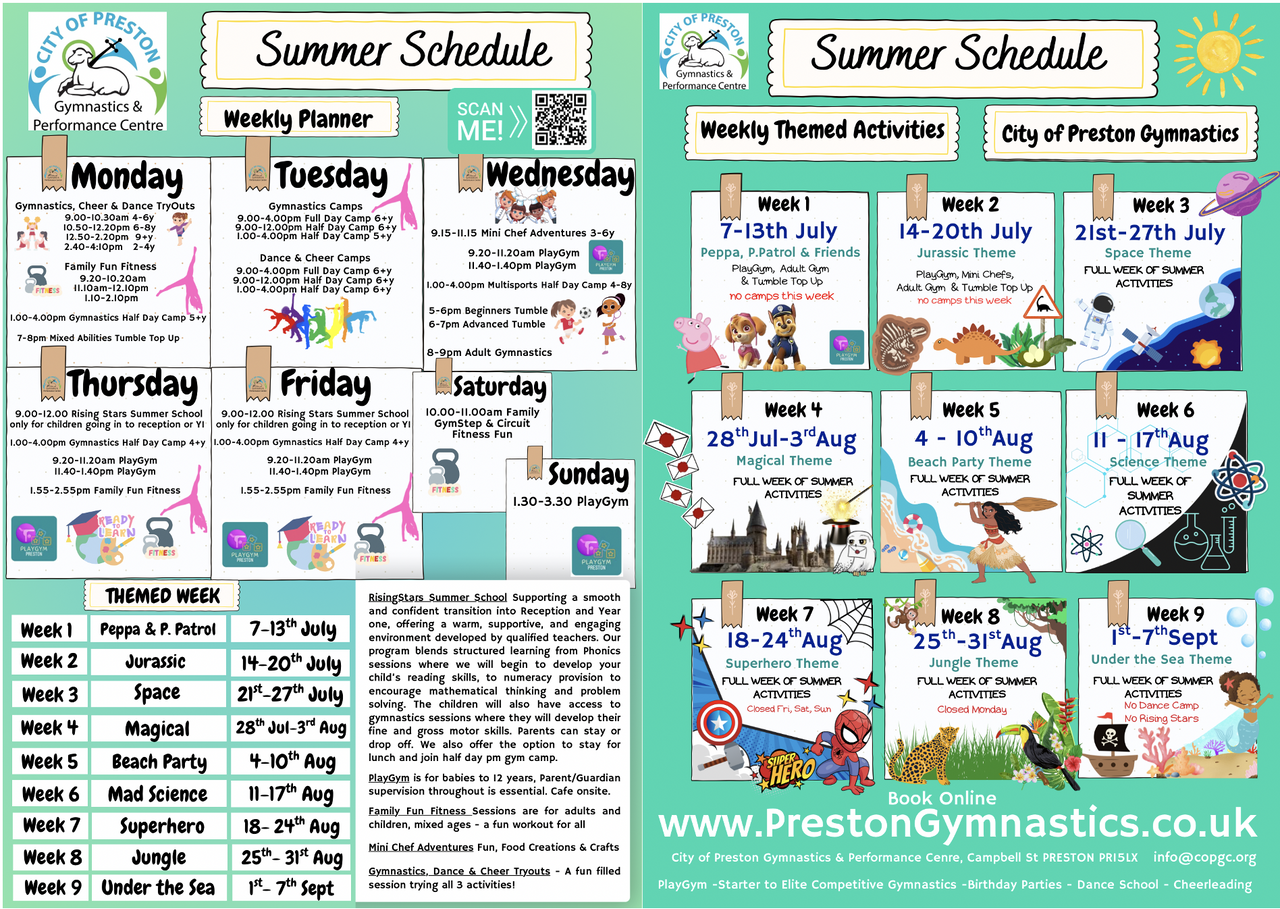 Summer 2025 Activities
