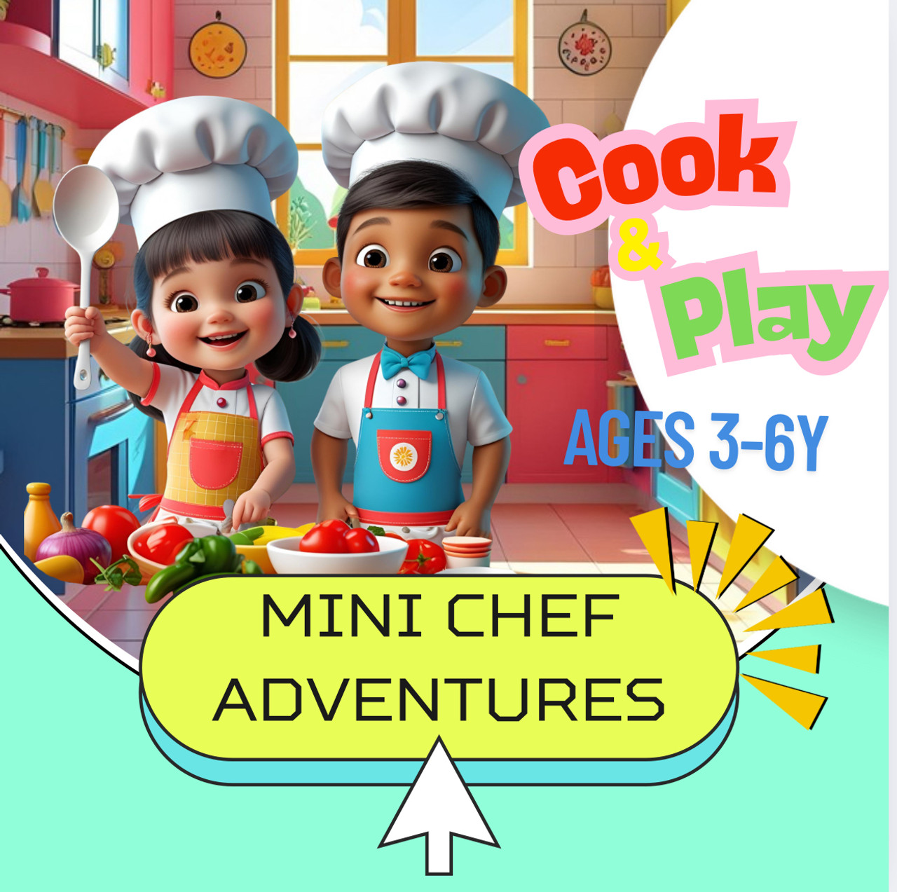 Mini Chef Adventures (3 to 6 years)