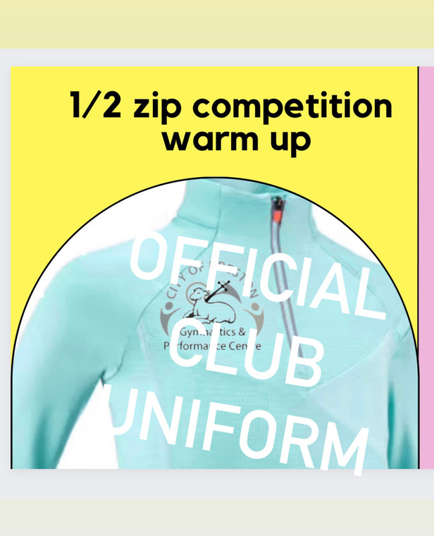 COPGC Competition 1/4 zip sports top