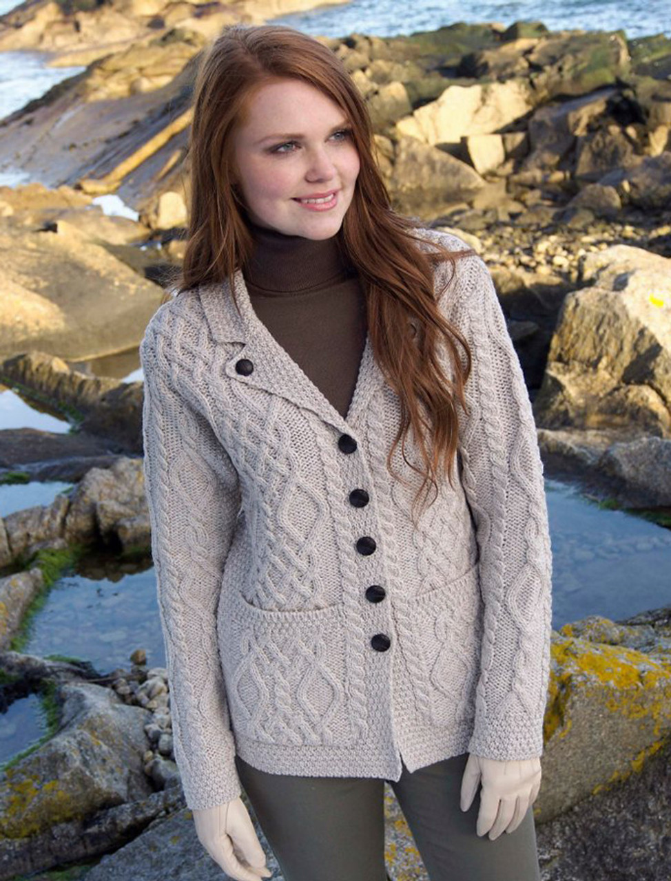 aran cardigan