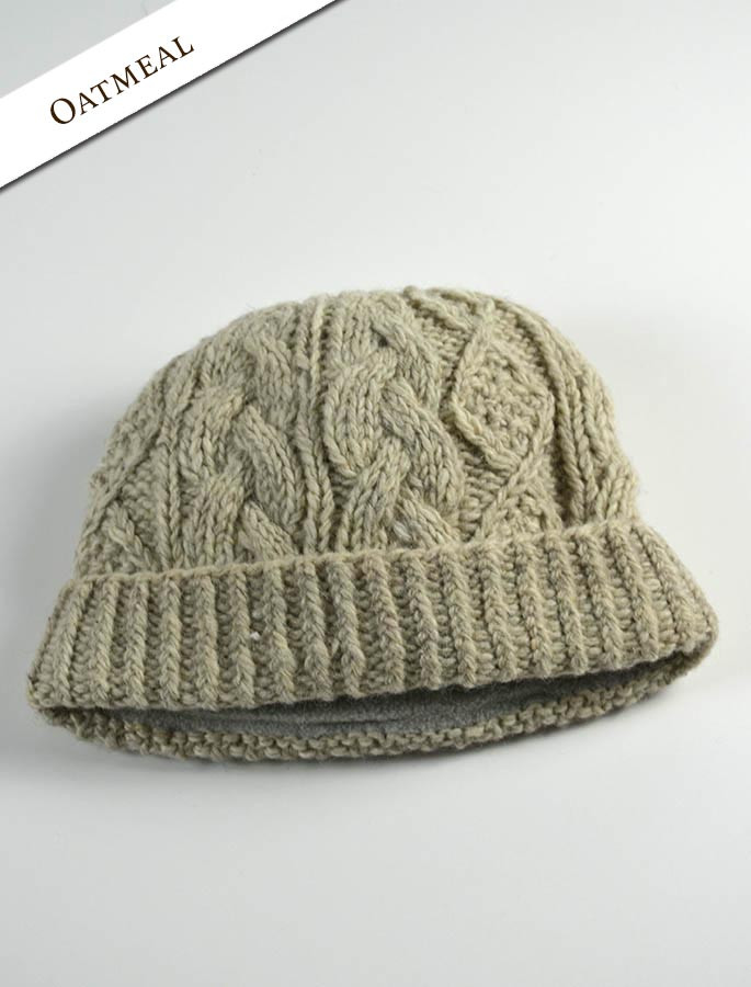 Aran Fleece Lined Rib Cap
