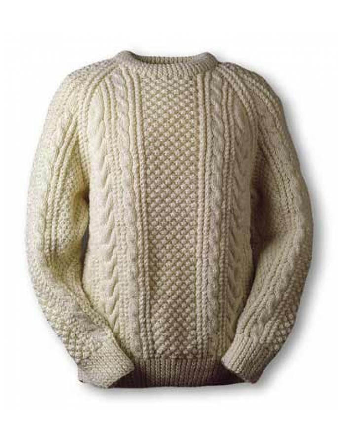 aran clan sweater