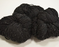 Aran Wool Knitting Hanks - Charcoal Fleck Aran Wool Knitting Hanks - Charcoal Fleck