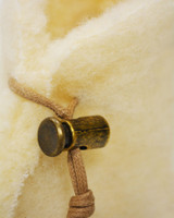 Merino Wool Baby Booties - Natural White Merino Wool Baby Booties - Natural White