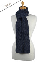 Aran Loop Scarf - Derby
