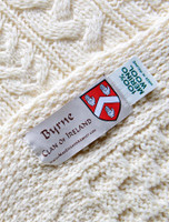 Byrne Clan Aran Throw