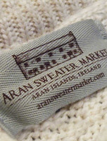 Aran Sweater Market Label Aran Sweater Market Label