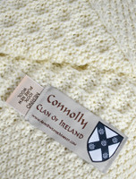 Connolly Clan Aran Throw Connolly Clan Aran Throw