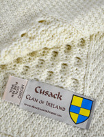 Cusack Clan Aran Throw Cusack Clan Aran Throw