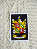 Egan Clan Aran Throw Egan Clan Aran Throw