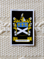 Fitzpatrick Clan Aran Throw