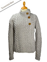 Super Soft Trellis and Cable Cardigan - Toasted Oat Super Soft Trellis and Cable Cardigan - Toasted Oat