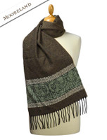 GlenAran Celtic Birds Pattern Scarf - Mooreland GlenAran Celtic Birds Pattern Scarf - Mooreland