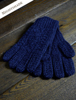 Adult Aran Gloves - Nightshade Adult Aran Gloves - Nightshade