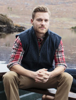 Windproof Aran Style Bodywarmer - Nightshade Windproof Aran Style Bodywarmer - Nightshade