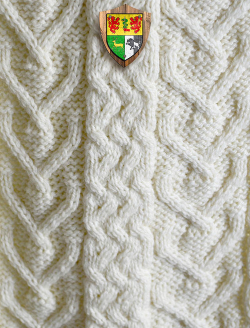 O'Sullivan Clan Aran Throw