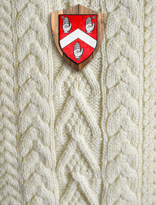 Byrne Clan Aran Throw