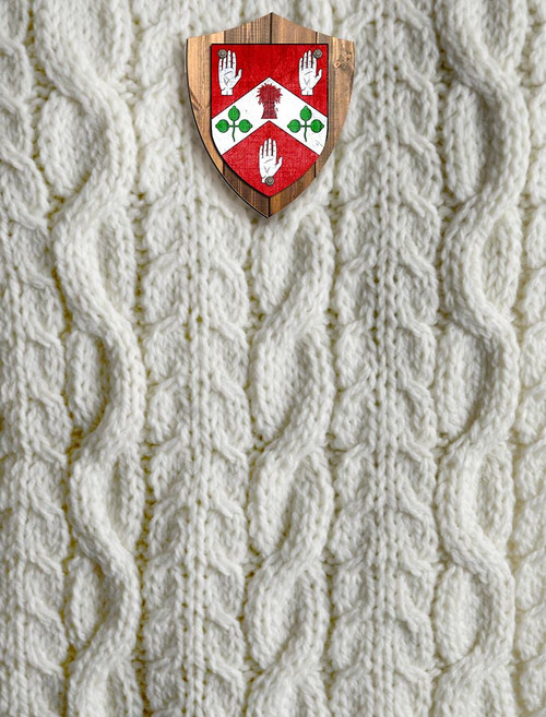 Cullen Clan Aran Throw Cullen Clan Aran Throw