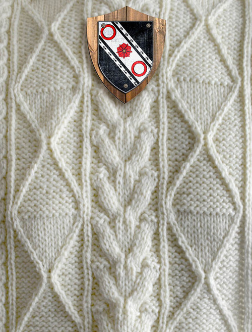 Conway Clan Aran Throw Conway Clan Aran Throw