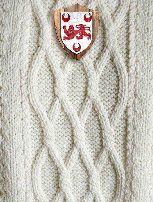 Dillon Clan Aran Throw Dillon Clan Aran Throw