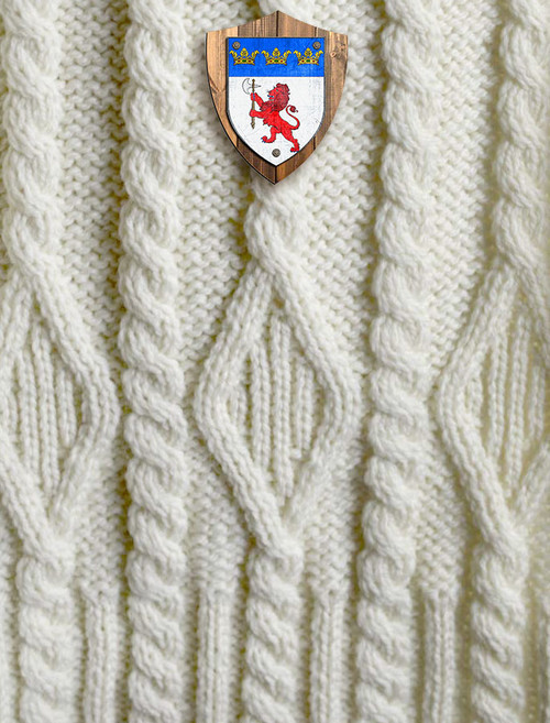 Jennings Clan Aran Throw