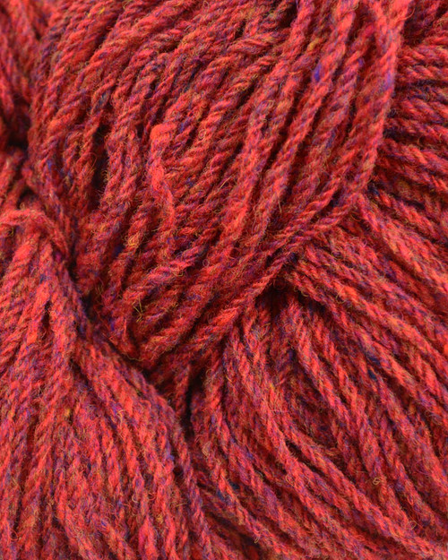 Aran Wool Knitting Hanks - Raspberry Fleck Aran Wool Knitting Hanks - Raspberry Fleck