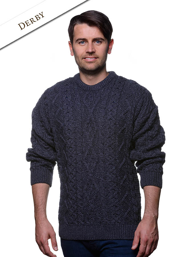 Mens Merino Sport Sweater Knitting Pattern (6282-5)