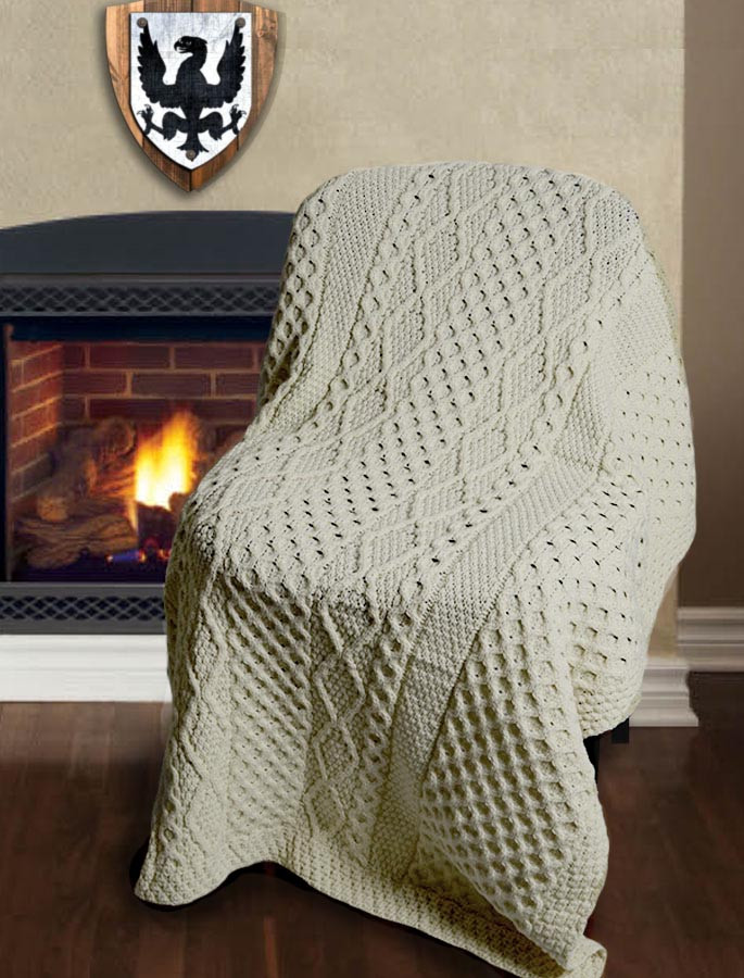 Moriarty Clan Aran Throw Moriarty Clan Aran Throw