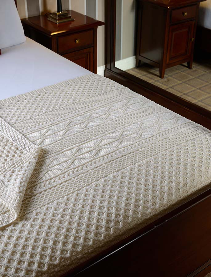 O'Keeffe Clan Aran Throw