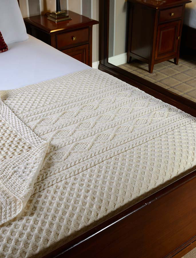 Power Clan Aran Throw Power Clan Aran Throw