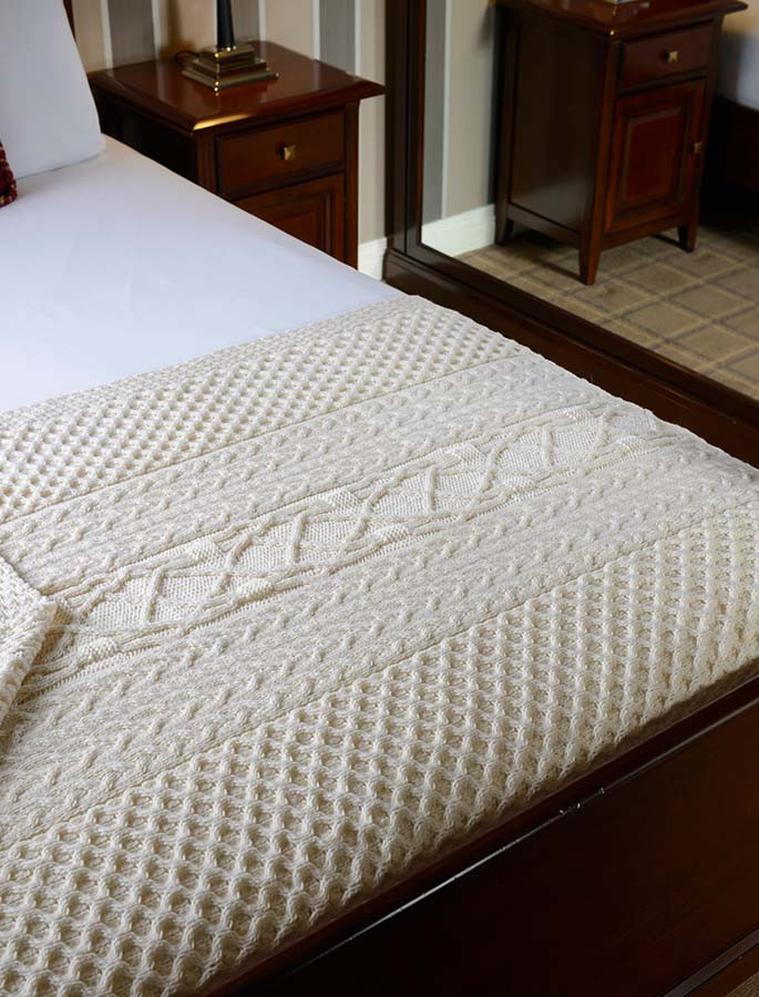 O'Shaughnessey Clan Aran Throw