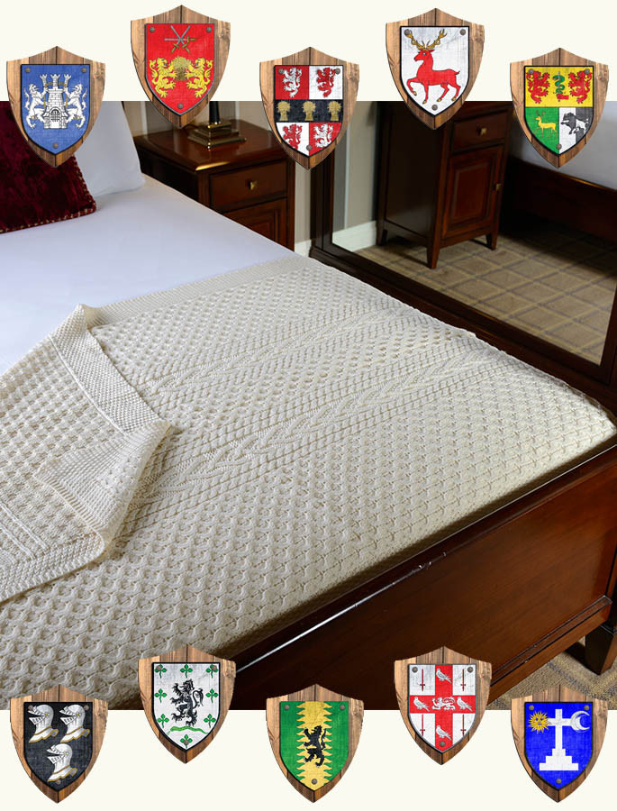 Premium ClanAran Throw