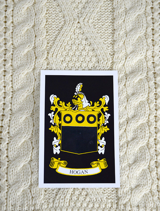 Hogan Clan Aran Throw