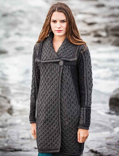 Merino wool shop coat womens