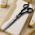 Microslit(tm) ERGO Black Hair Scissor