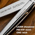 Microslit(tm) ERGO Black Hair Scissor