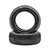 Super Mini - 2WD Tires w/BLACK Inserts (1 pr)