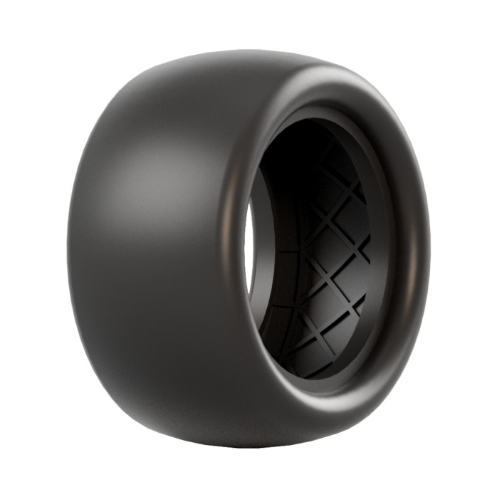 Low Pro -10th Scale Oval - Rear Buggy Tires w/Inserts 2.2