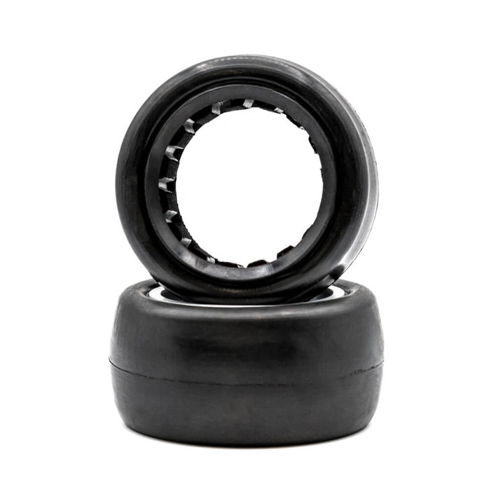 Low Pro -10th Scale Oval - Rear Buggy Tires w/Inserts 2.2" (1 pr)
