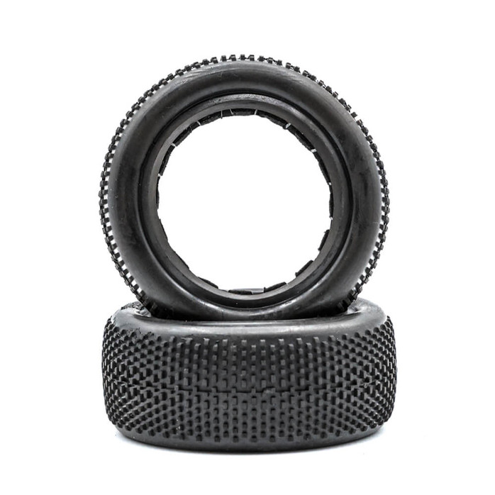 Super Mini - 4WD Tires w/BLACK Inserts (1 pr)