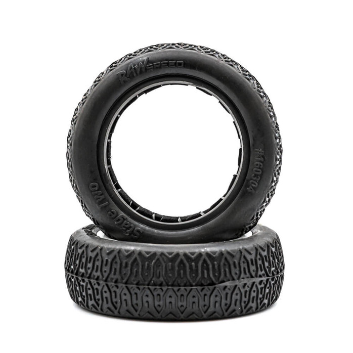 Stage Two - 2WD Front Buggy Tires w/Inserts 2.2" (1 pr)