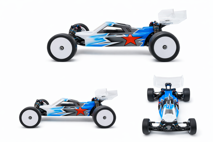 Darkstar - 1/10 Buggy Body - (AE B7)
