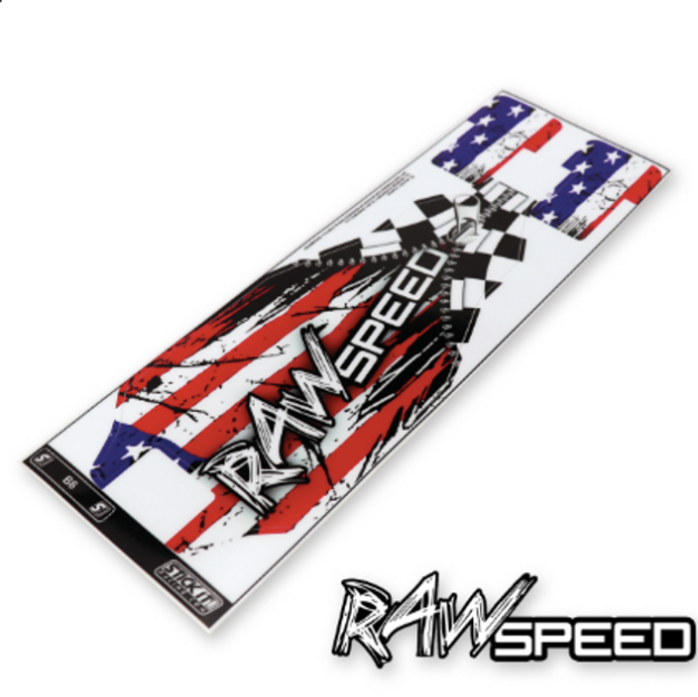 Mugen Chassis Film - Flag