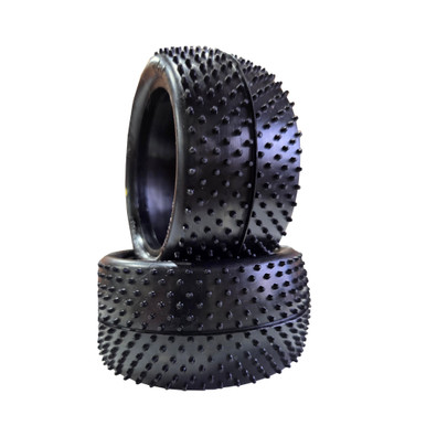 Rug Burn 1/10th scale rear carpet tire ( 1 pr ) without insert